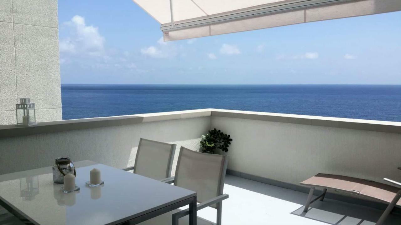 Frontline Beach Apartment San Andrés Exteriör bild